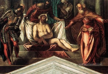 Couronnement avec des épines italien Renaissance Tintoretto Peinture à l'huile